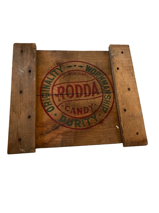 Rodda Candy Company Other - Vintage Rodda Candy Rustic Wooden Crate Panel